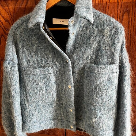 A.L.C. Blue Mohair Jacket Size 36 / US 6 - Picture 1 of 6